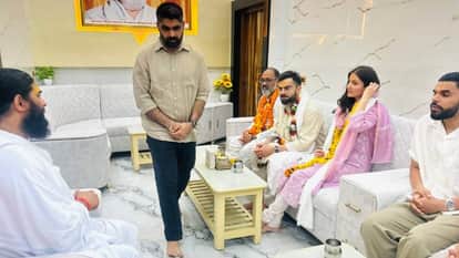 Virat Kohli Ayodhya Visit: Virat-Anushka Sharma Offers Prayers at Hanuman Garhi and Ram Lalla Temple