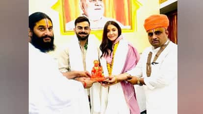 Virat Kohli Ayodhya Visit: Virat-Anushka Sharma Offers Prayers at Hanuman Garhi and Ram Lalla Temple