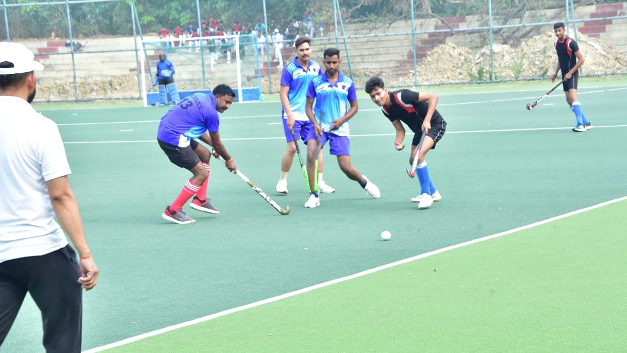Sports News Today Hockey Score remained goalless for two halves Sonbhadra won match penalty shootout