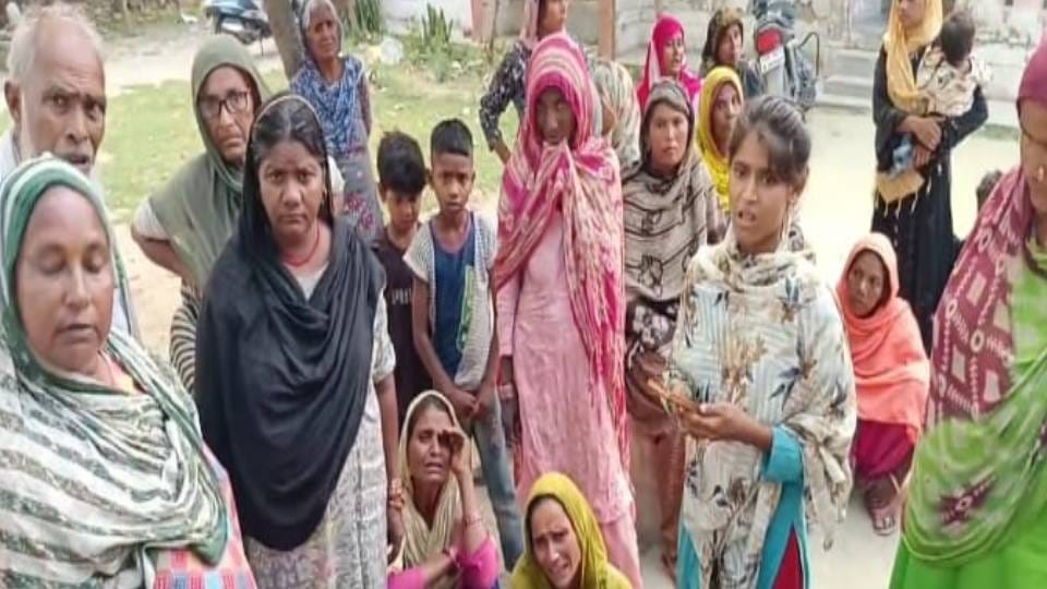 leopard attacked and killed woman sleeping on roof In Bahraich entire village is in panic