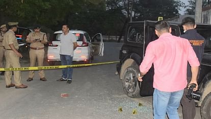 Meerut: Best friends became enemies, 15 rounds of bullets were fired at Thar rider in a dispute of Rs 50 lakh,