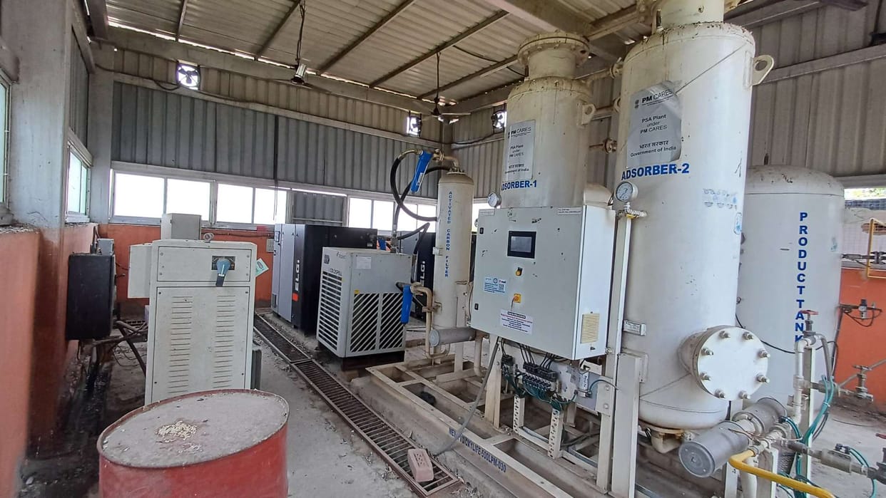 corona new threat lakhisarai hospital oxygen plant closed 20 months