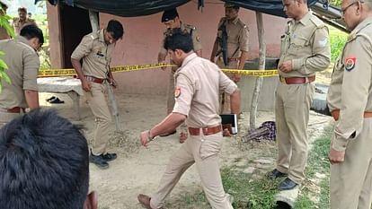 Ayodhya News: खेत पर सो रहे रिटायर्ड अमीन की धारदार हथियार से वार करके हत्या, दूर तक फैले थे खून छींटे Retired Amin murdered with sharp weapon who sleeping on farm in Ayodhya