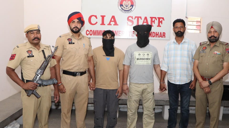 Two smugglers arrested with 13 kg heroin in Jalandhar