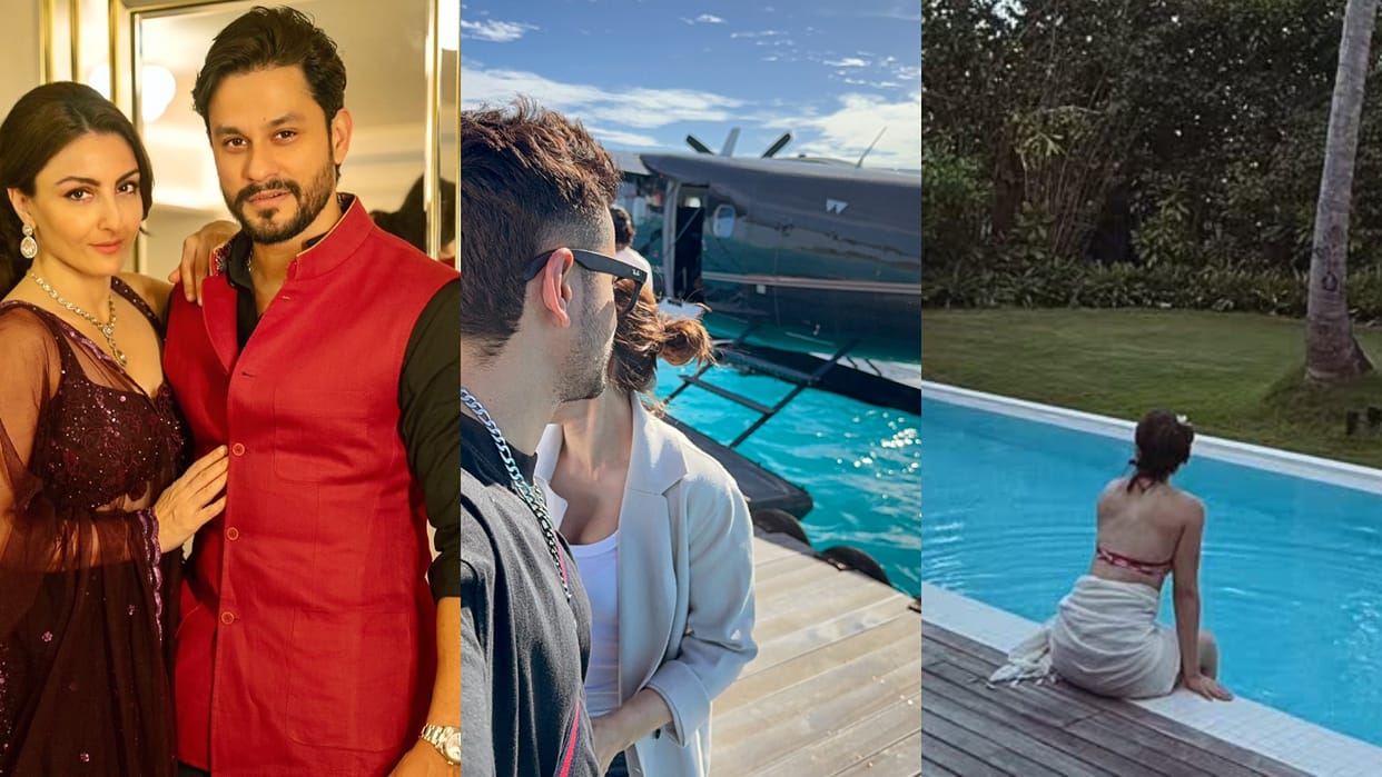 Actor Kunal Khemu  Enjoy Vacation With Wife Soha Ali Khan Family Members Wishes Him Birthday