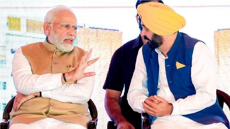 दिल्ली में नीति आयोग की बैठक: PM मोदी से बोले सीएम मान- पंजाब किसी को भी अतिरिक्त पानी देने की स्थिति में नहीं