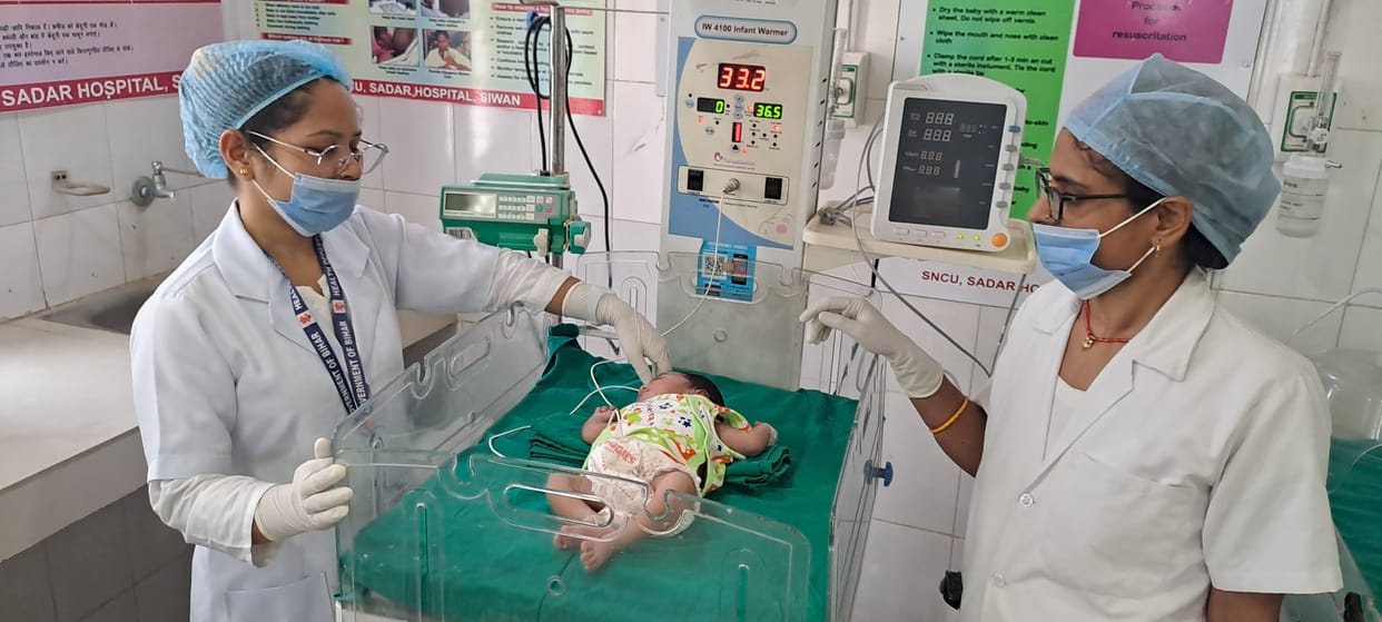 Bihar: SNCU unit of Siwan Sadar Hospital becomes a boon for weak newborn babies