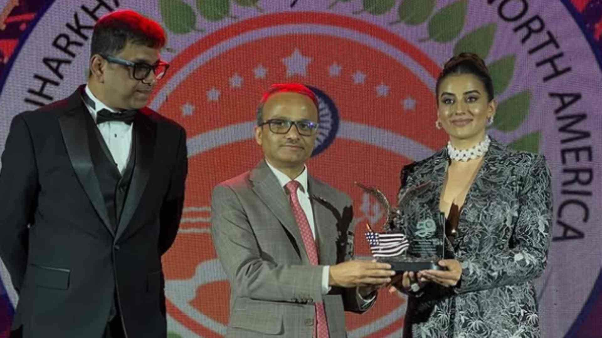Bhojpuri Queen Akshara singh got BJANA USA Appreciation Award shares post on social media