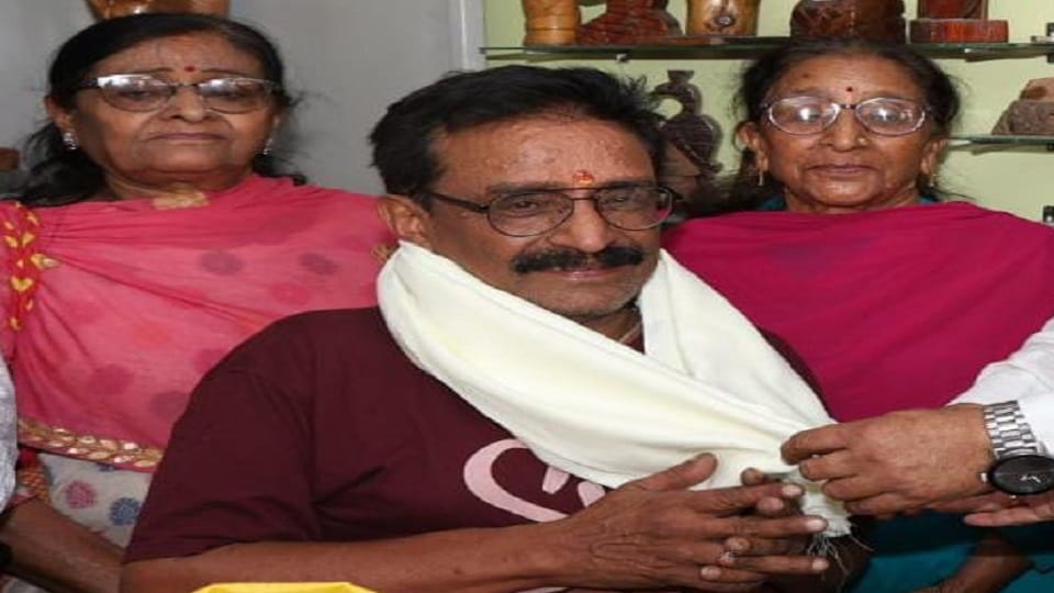 Jeevan Chandra Joshi got national recognition for his vibrant artworks made from pine bark