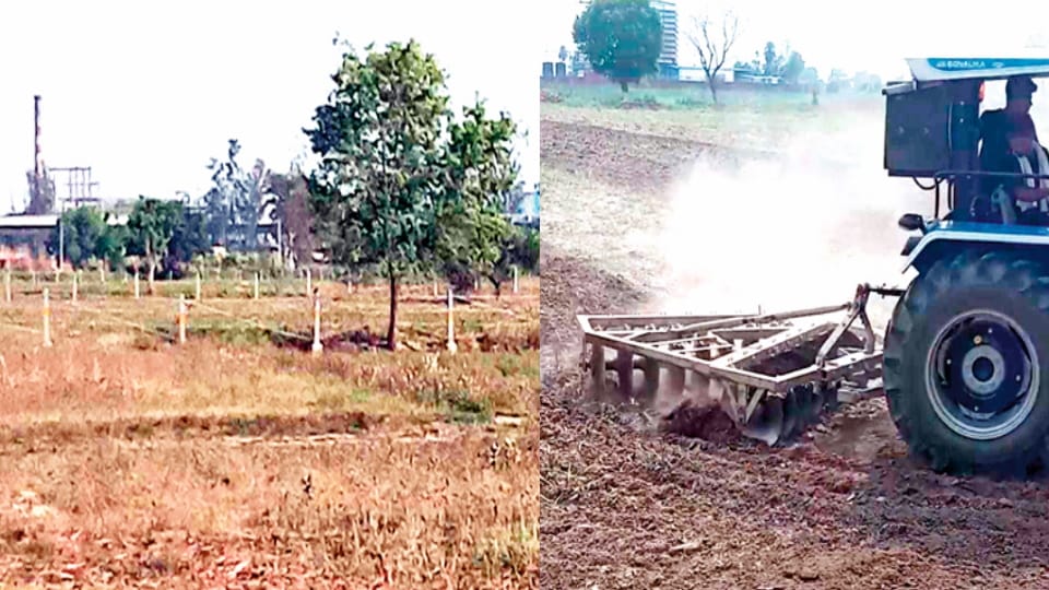 Meerut: Team taking possession for new township, pillars being installed, development will be done by creating