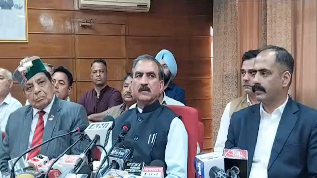 cm sukhvinder sukhu statement over vimal negi case in pc in shimla