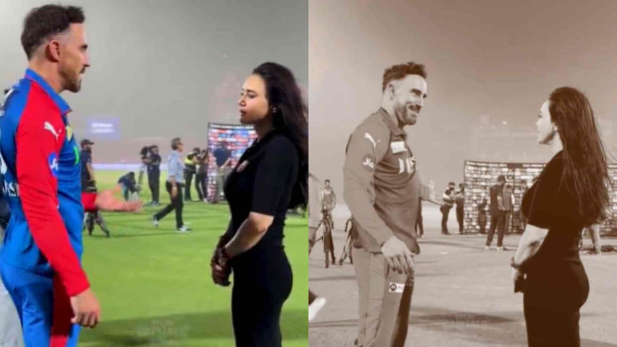 faf du plessis fans want him to star in film with preity zinta cricketer reacts make it happen