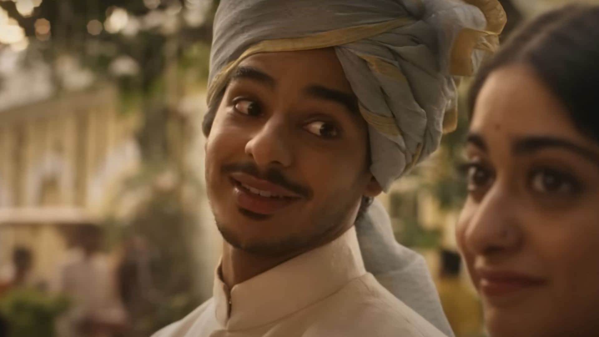 Ishaan Khatter Romance with 24 year older actress tabu in A Suitable Boy called she is naughty
