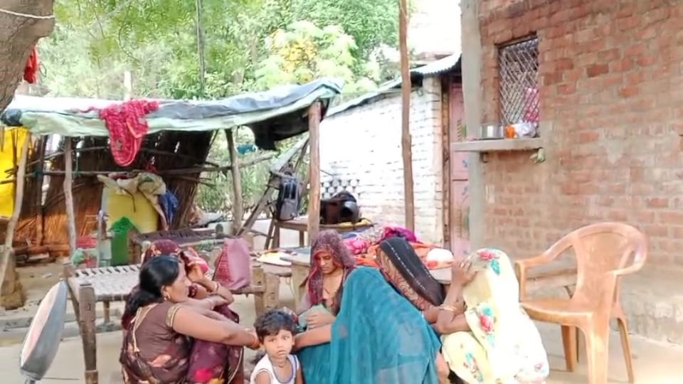 wife killed by crushing her with brick and cutting her with sickle On suspicion of illicit relations in kannau