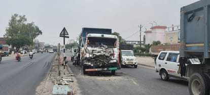 Unnao Road accident Speed was 120 KM per hour car dragged for 50 meters air bags opened but lives not saved