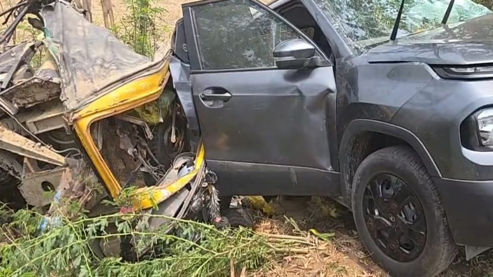 6 injuerd and 1 died in road accident at Sonipat