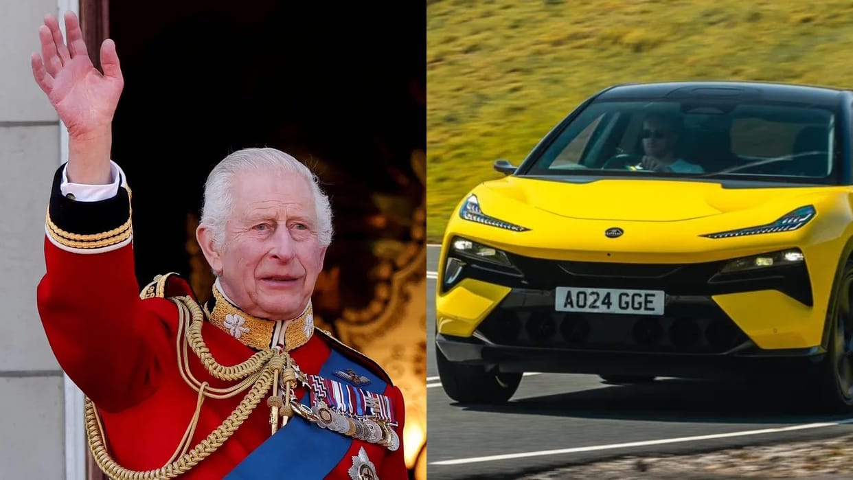 King Charles III to add Lotus Eletre Electric SUV to his Car Collection Claims Report