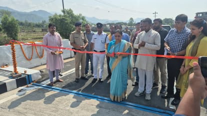 मालन पुल का हुआ लोकार्पण