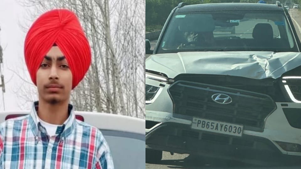 16 year old boy dies after drunk car driver hits in Kiratpur Sahib see video