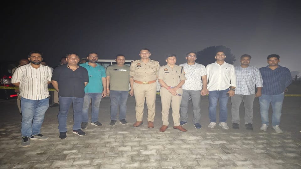 Watchman murder case solved police caught two accused in encounter shot in the leg