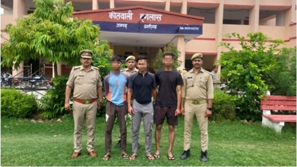 Three youths arrested in firing incident on the highway