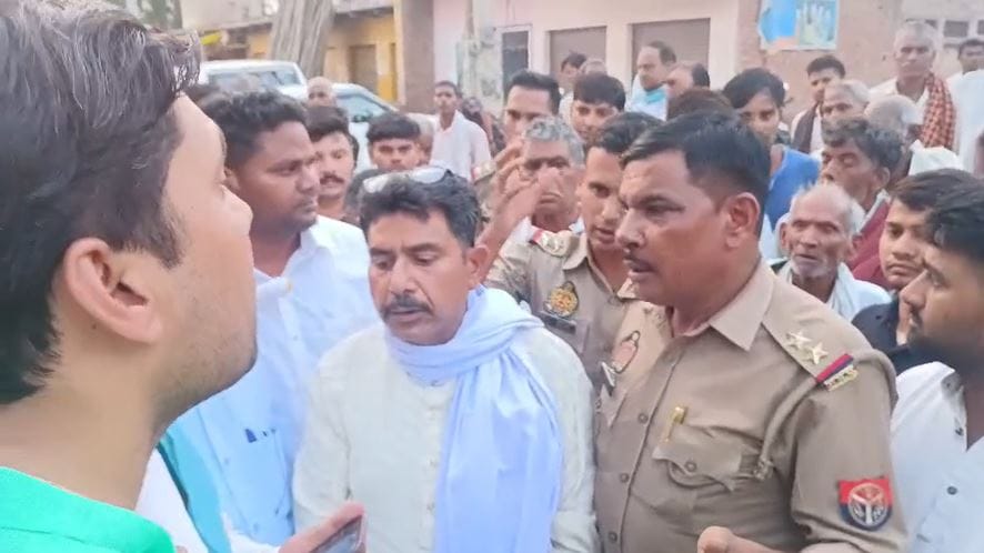 Inspector suspended for beating two brothers in Kheragarh police station in Agra