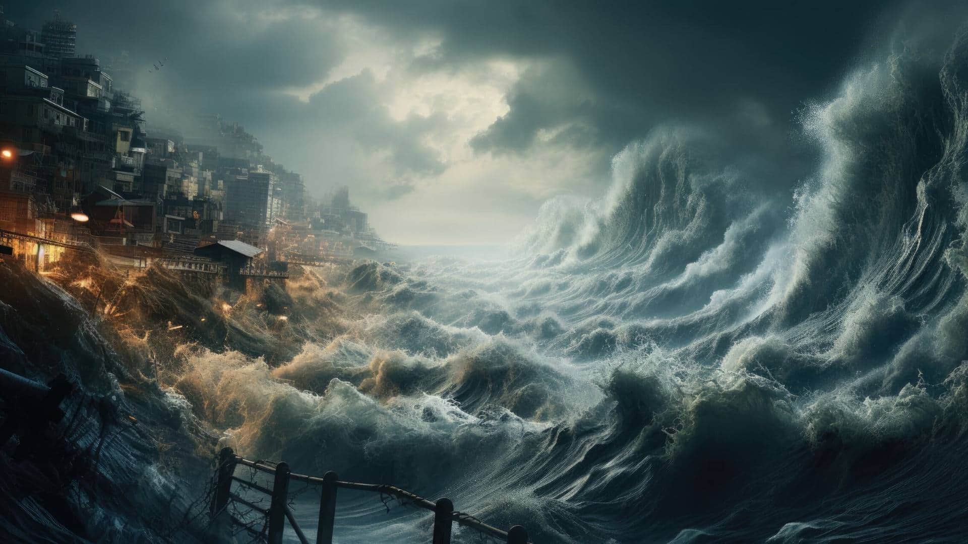 Tsunami Disaster Predicted in US America Know About New Study Facts in Hindi