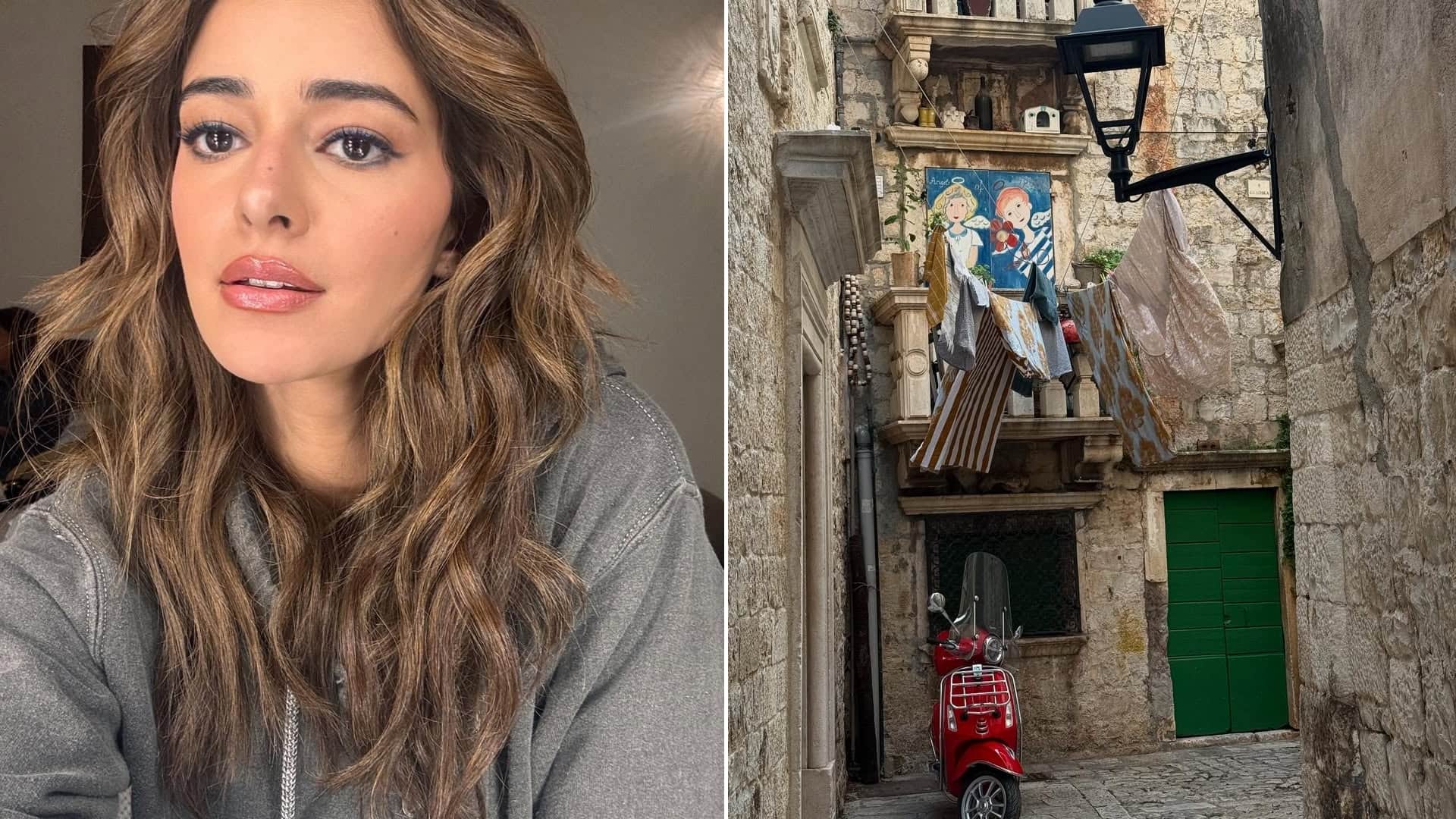 ananya panday share latest post with alana son river says Some of meeee and some of the world around me