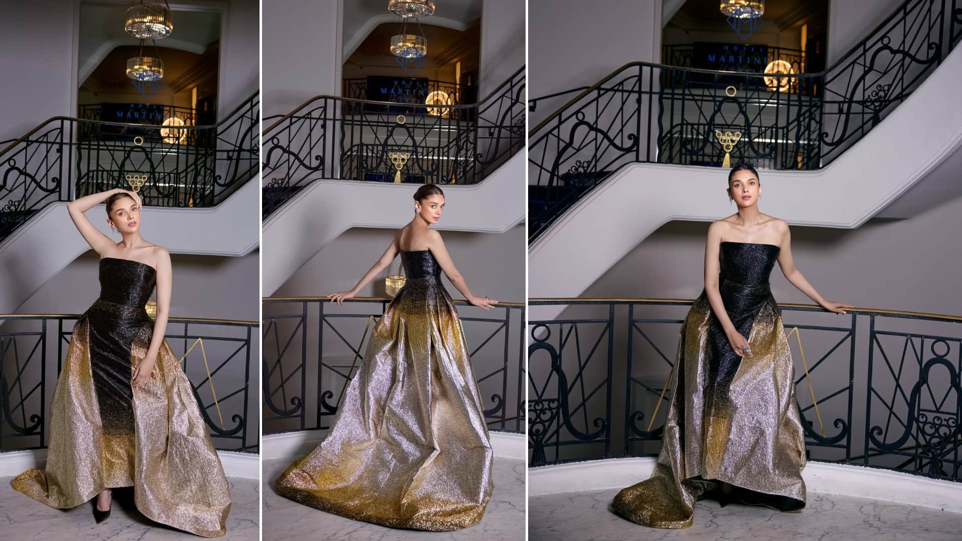 Aditi Rao Hydari says thanks to cannes 2025 share glittery look goes viral