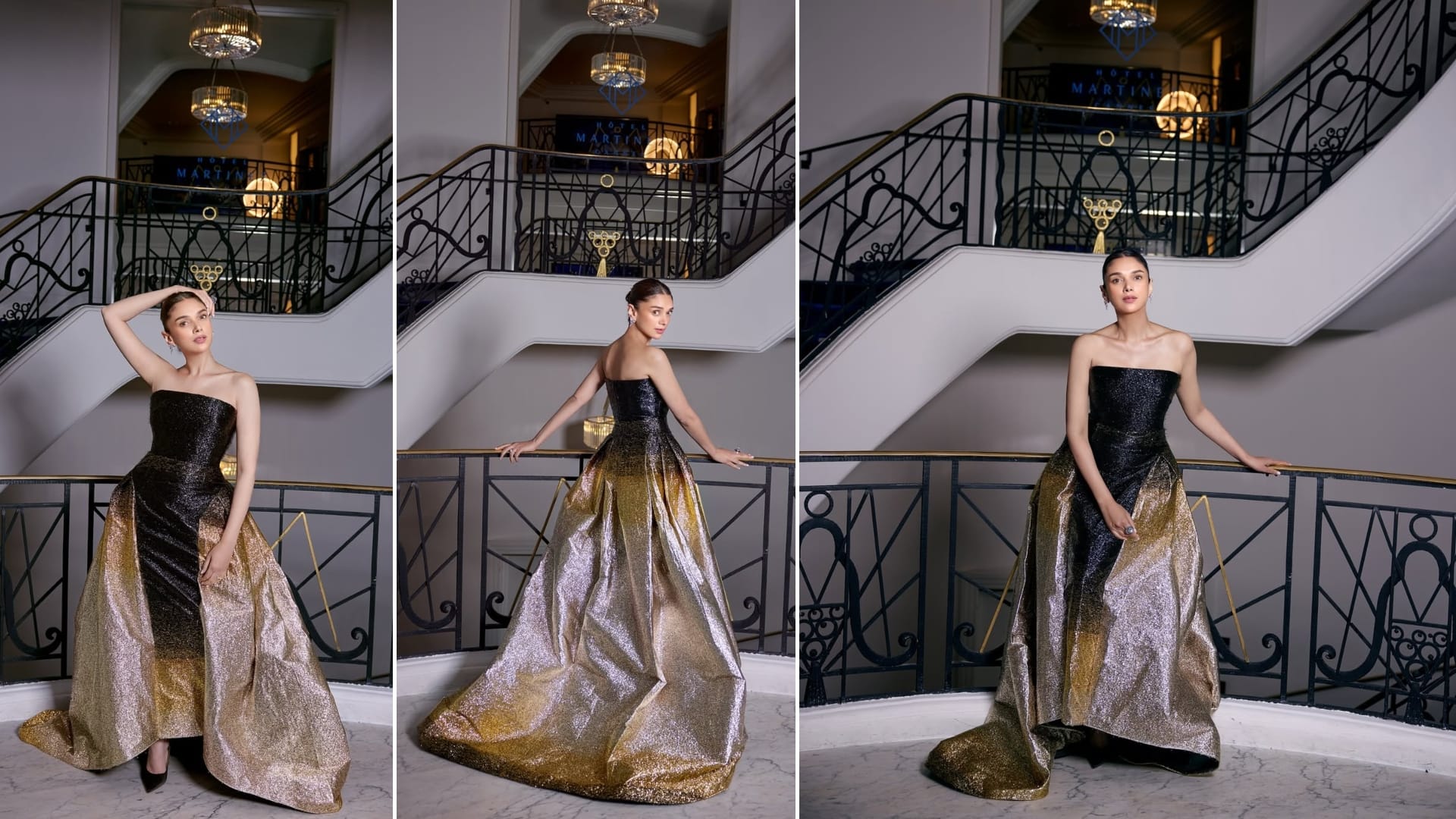 Aditi Rao Hydari says thanks to cannes 2025 share glittery look goes viral