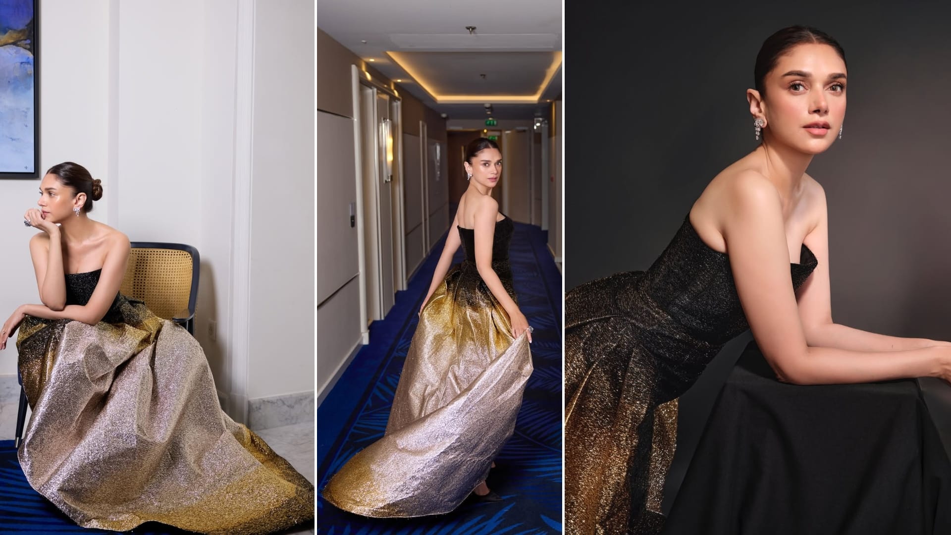 Aditi Rao Hydari says thanks to cannes 2025 share glittery look goes viral
