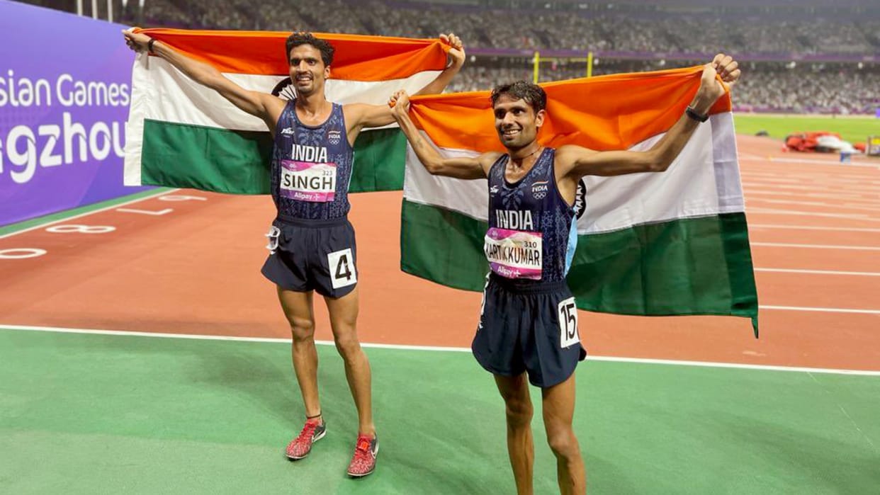 Gulveer Singh open India's gold medal account race walker Sebastian win bronze in Asian Athletics Championship