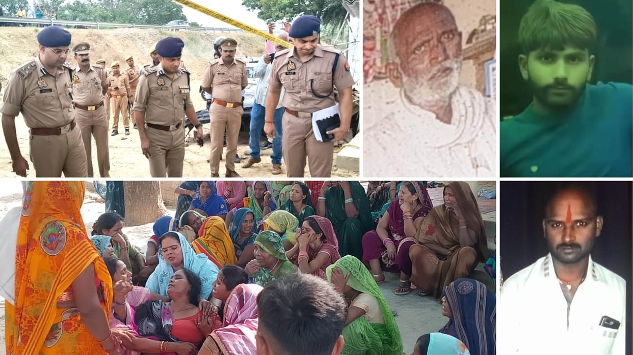 Jaunpur Triple Murder Case father and his two sons killed by hammer BSP leader and his son-in-law arrest