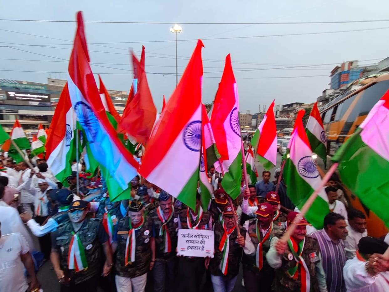 Indore: Congress' Jai Hind Yatra took place in Indore, people raised slogans of Indian Army Zindabad with the