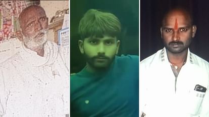 Triple murder Blood flowed up to five meters fatherbodies on post and sons bodies on ground two arrested