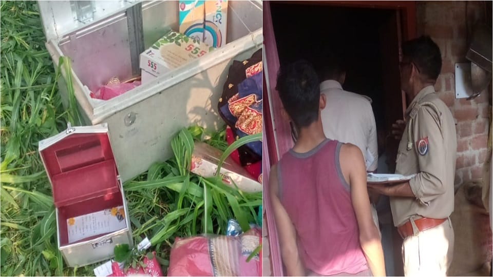 Terror of thieves in Mainpuri: Robbery in five houses in one night steal goods worth lakhs