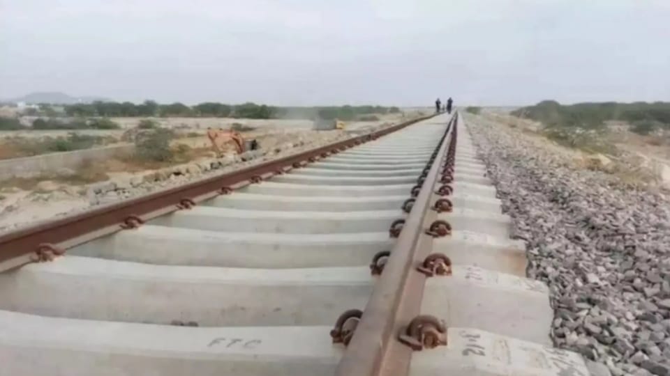 Three people including two labourers died after being hit by a train