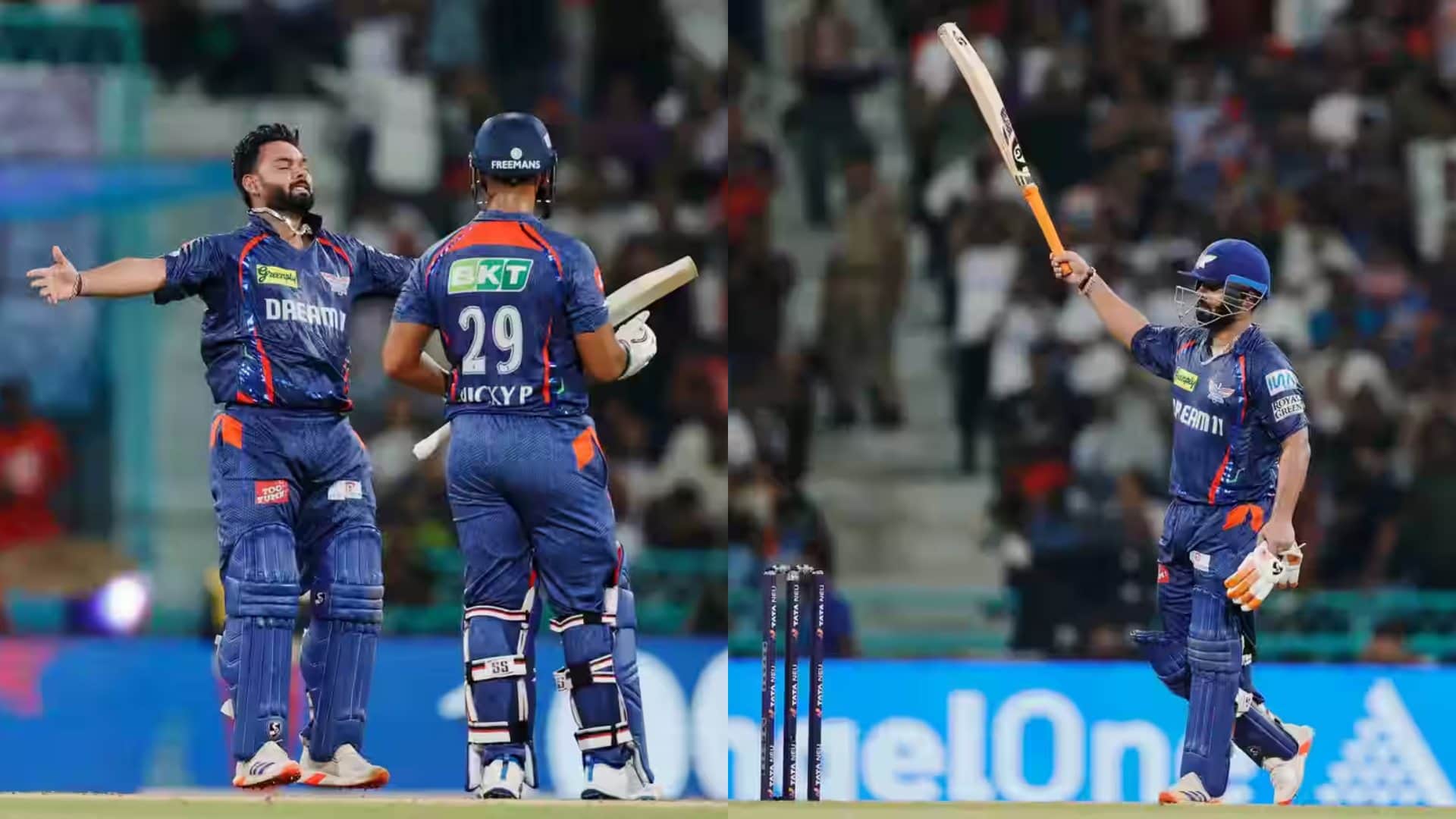 IPL 2025 LSG vs RCB: Rishabh Pant scored second century of IPL career in 54 balls celebrated like this