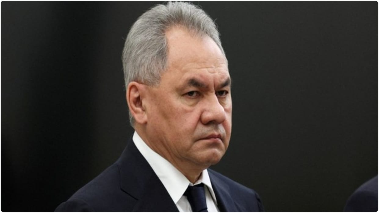 Russian security chief shows captured NATO weapons to Chinese counterpart