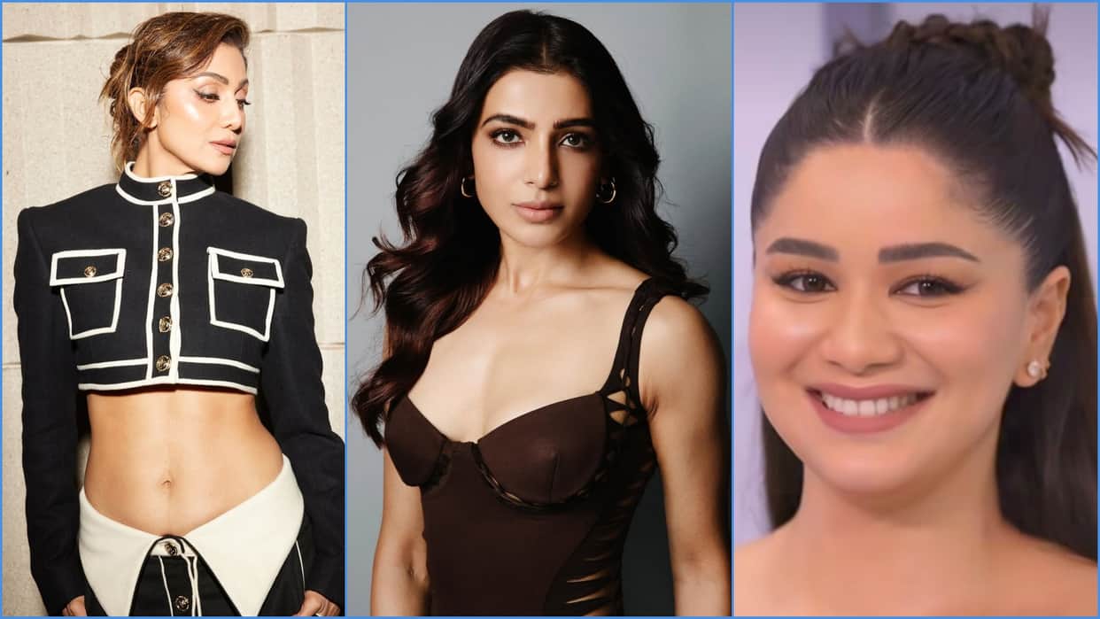 From Shilpa Shetty To Bhumi Pednekar Tiger Shrof Aditi Rao Hyadari Celebs Stylish Looks At Award Night