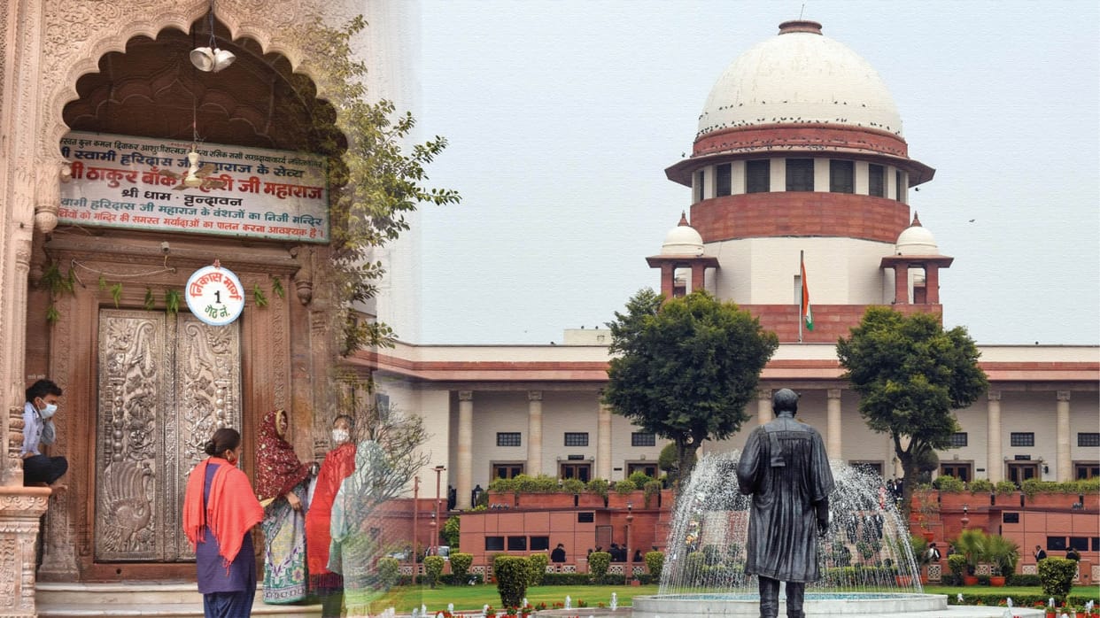 Banke Bihari temple: Supreme Court raps UP govt for 'hijacking' litigation between private parties