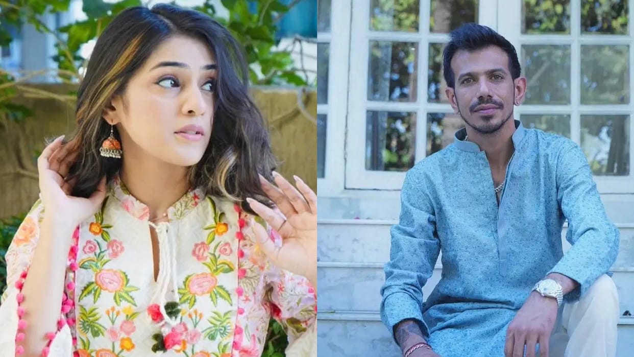 Yuzvendra Chahal With Mahvash Dating Rumours  RJ Seen With A Red Rose In Her hand