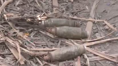 Rusted mortar shell found in Poonch