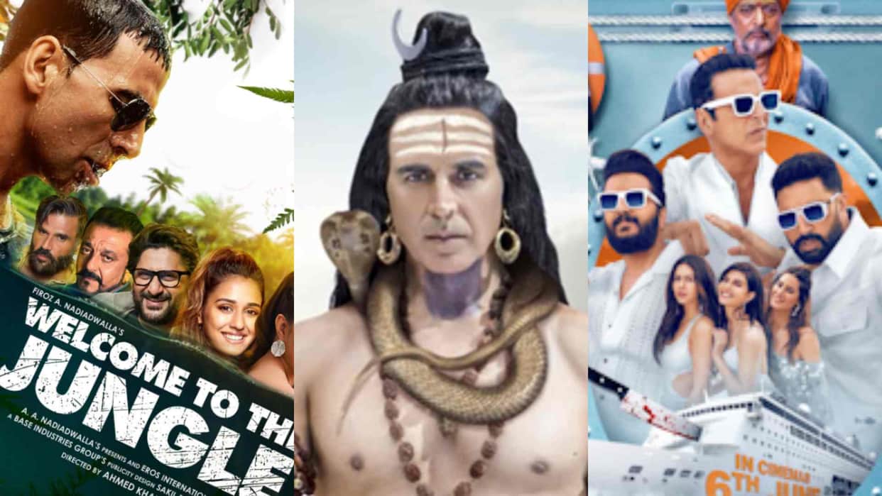Akshay Kumar Upcoming Movies Kannappa Housefull 5 Jolly LLB 3 Welcome to The Jungle Bhoot Bangla