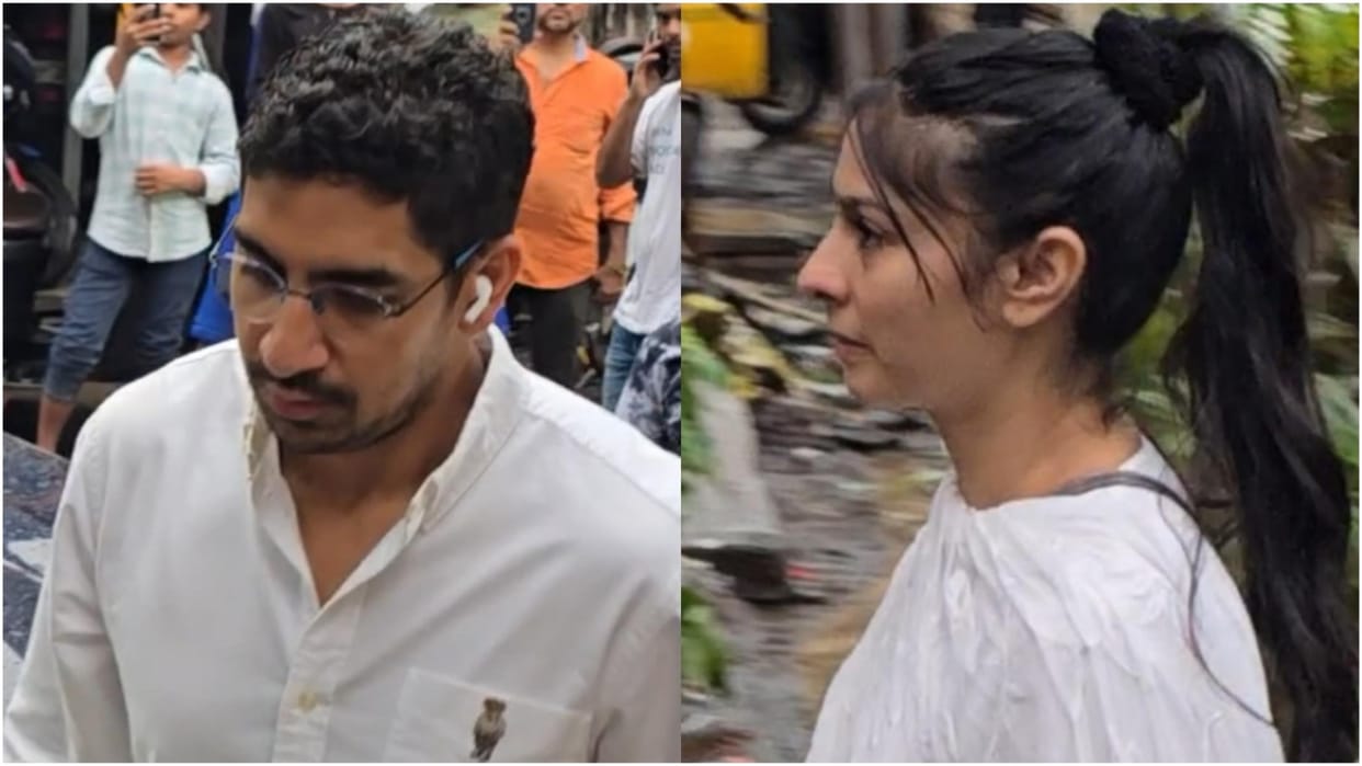 Kajol Ayan Rani Mukerji Uncle director Rono Mukherjee Passes Away Many celebs arrived to attend the funeral