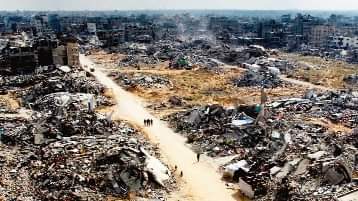 गाजा में हमला (सांकेतिक तस्वीर)