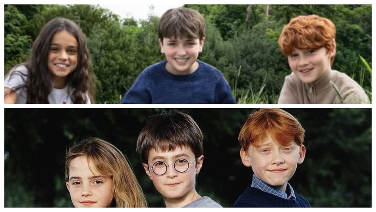 harry-potter tv series -hermione-ron-dominic-mclaughlin-arabella-stanton-alastair-stout