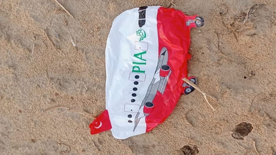 Pakistani balloon found in a field in Bhiwani