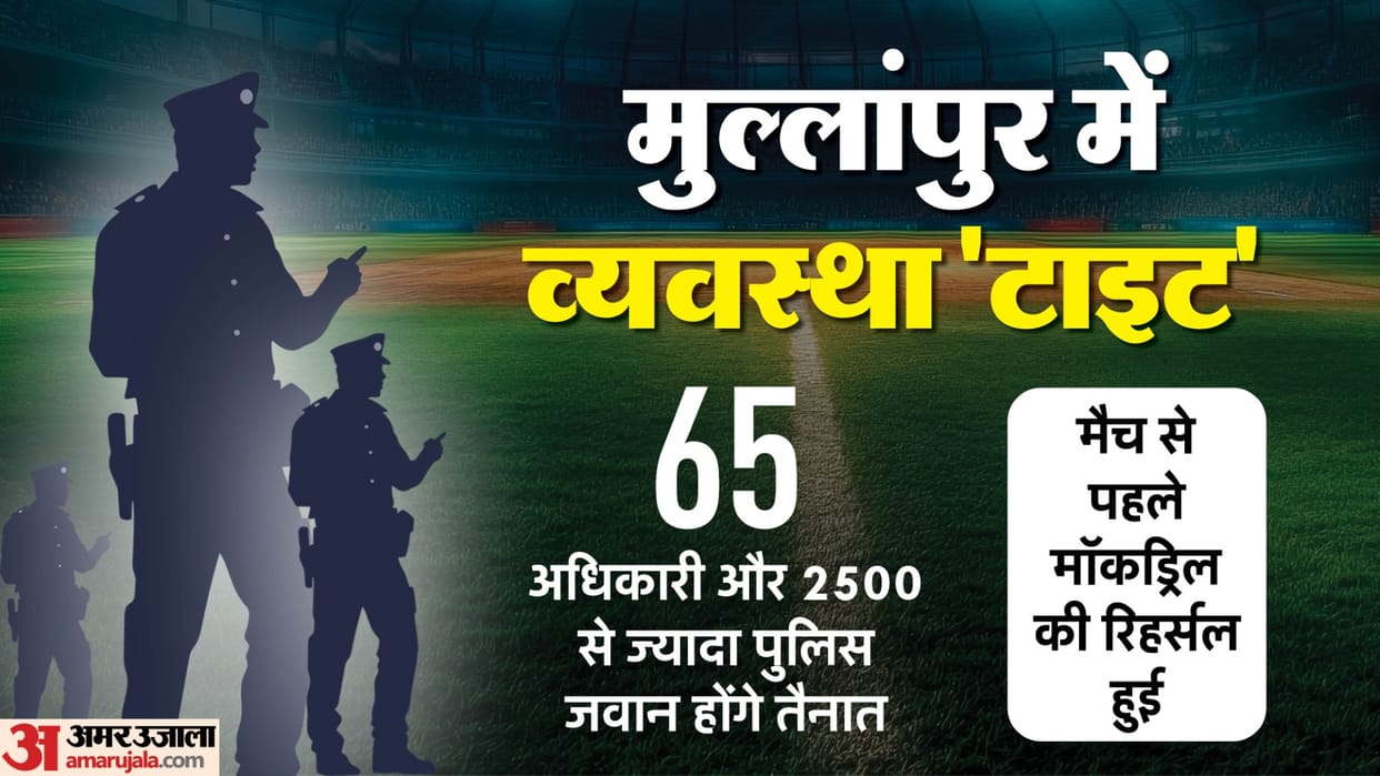 IPL 2025 Punjab Police on high alert for smooth conduct of IPL matches in Mullanpur know details