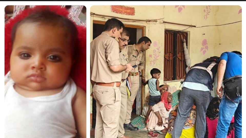 Saharanpur: There was an altercation with the daughter-in-law, the mother-in-law cut throat of granddaughter